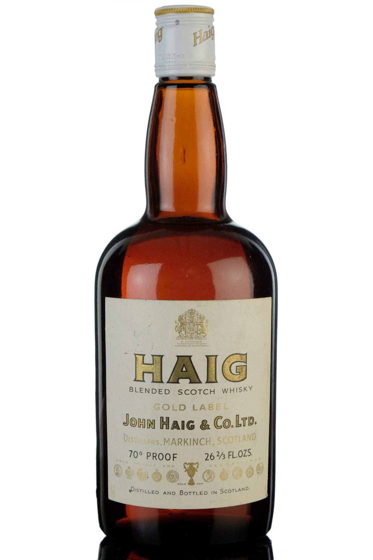 Haig Gold Label - 1970s