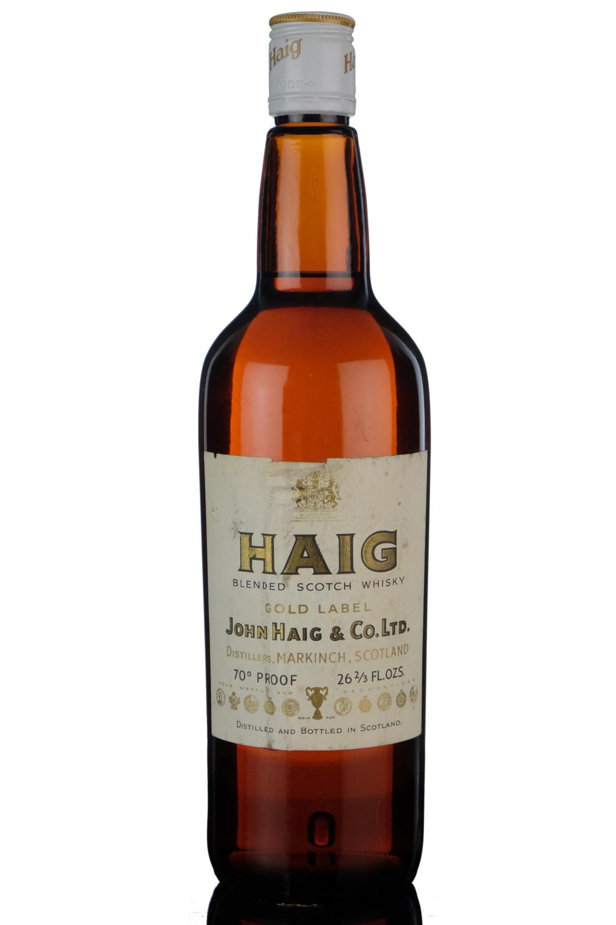 Haig Gold Label - 1970s