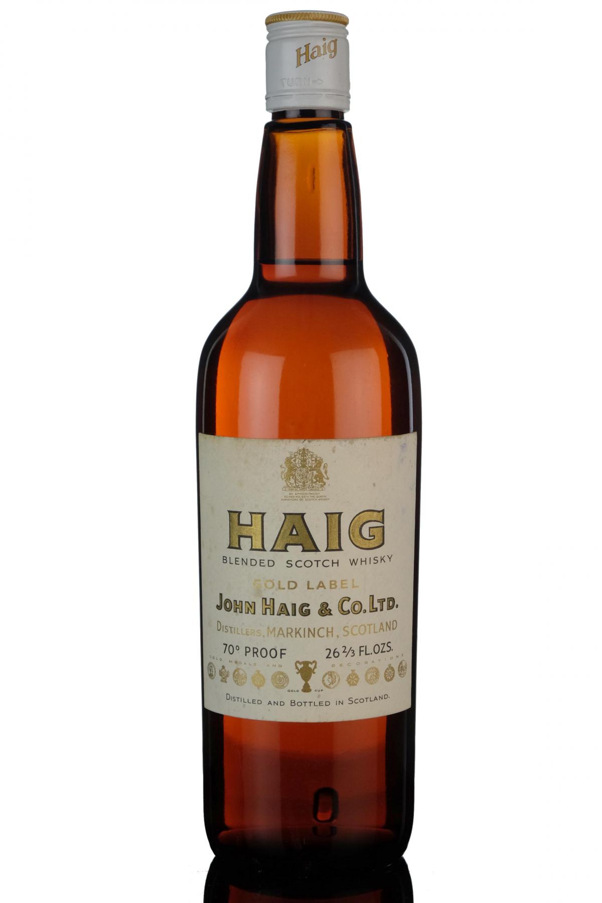 Haig Gold Label - 1970s