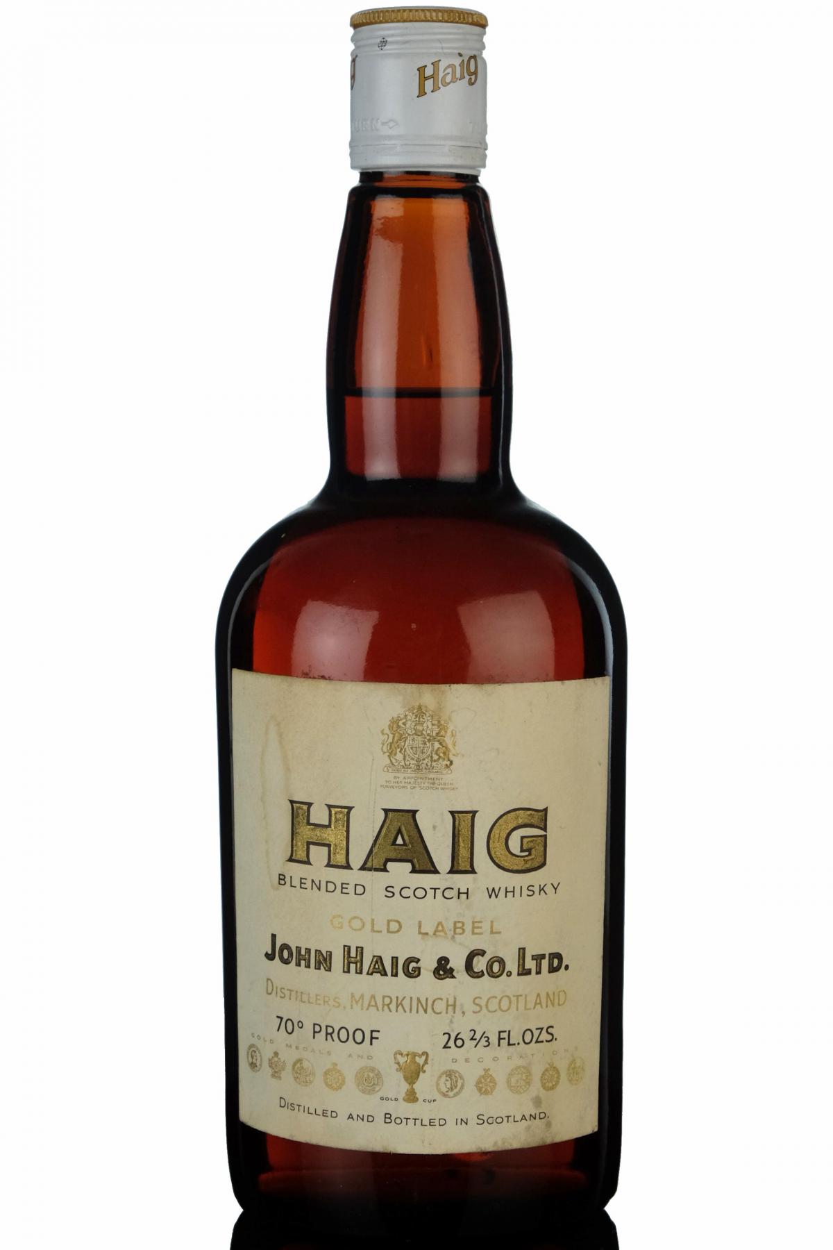 Haig Gold Label - 1970s