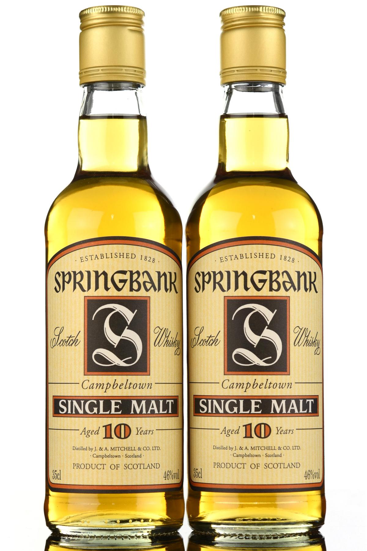 2 x Springbank 10 Year Old - 35cl
