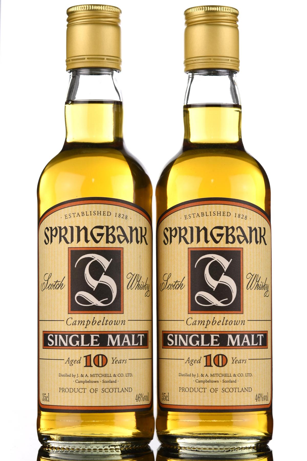 2 x Springbank 10 Year Old - 35cl