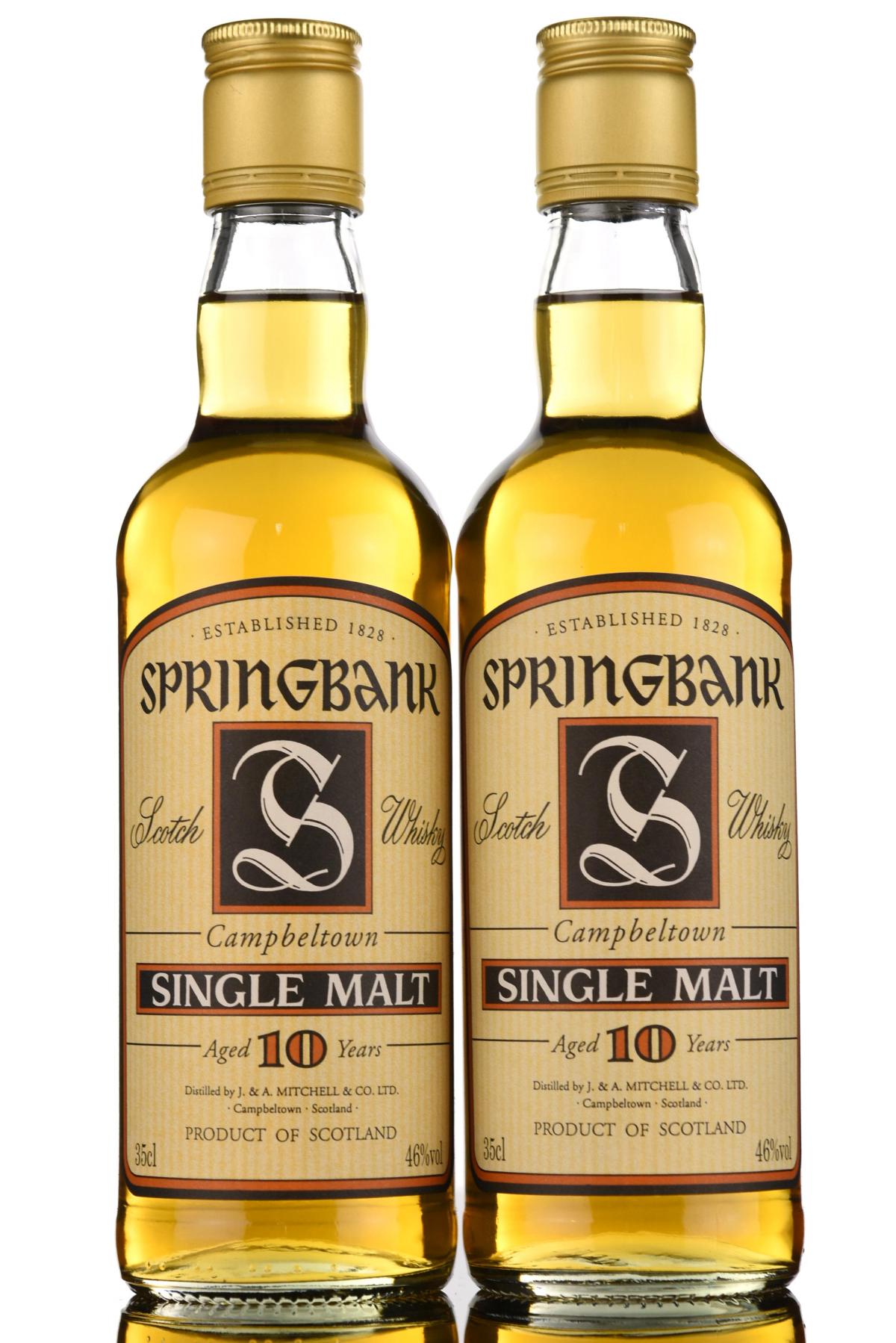 2 x Springbank 10 Year Old - 35cl