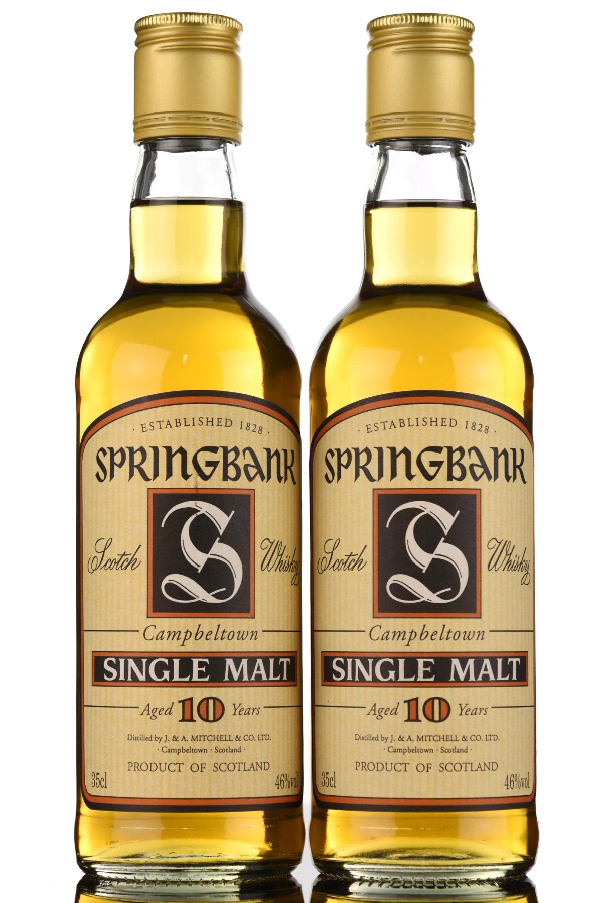 2 x Springbank 10 Year Old - 35cl