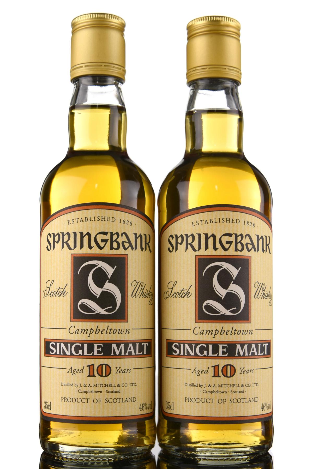 2 x Springbank 10 Year Old - 35cl