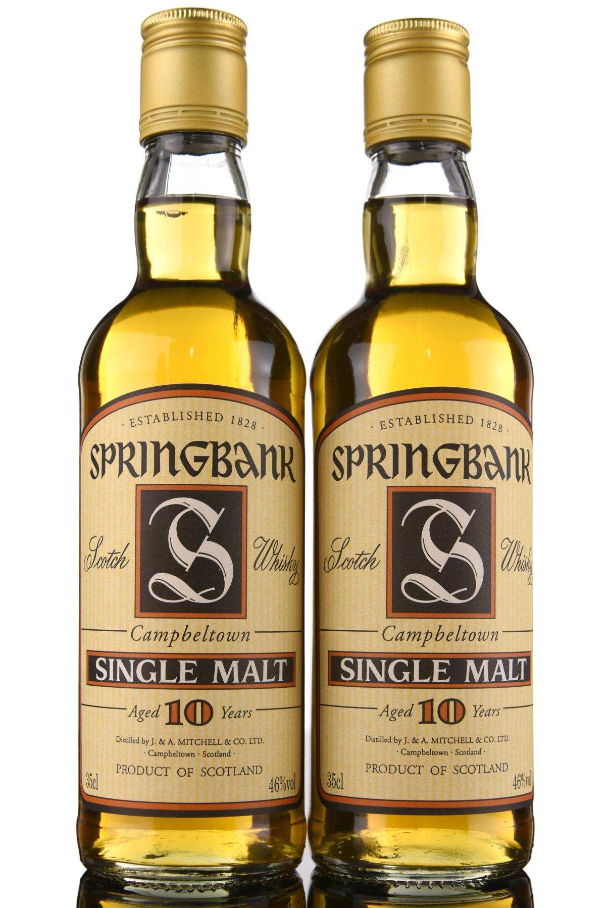 2 x Springbank 10 Year Old - 35cl