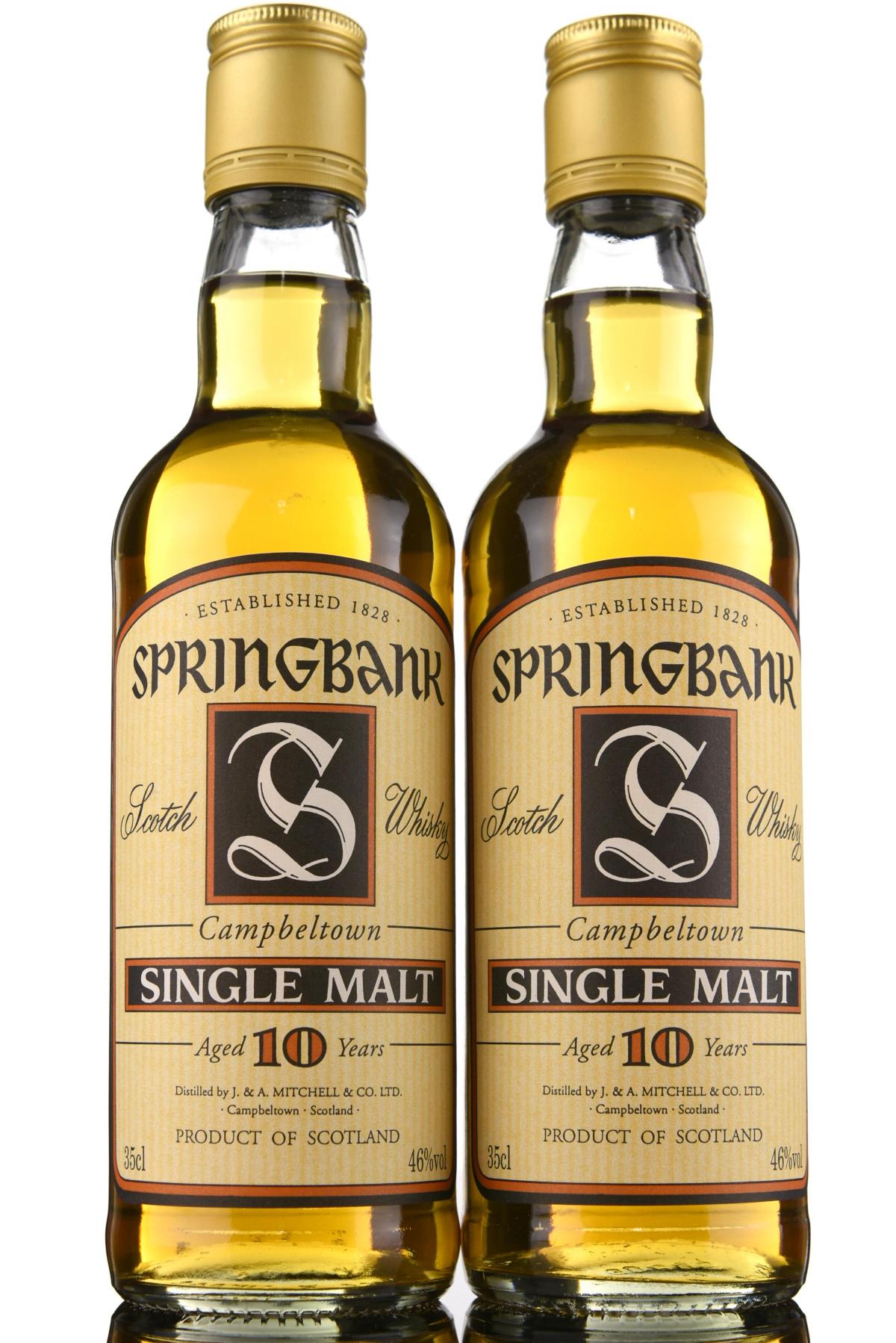 2 x Springbank 10 Year Old - 35cl