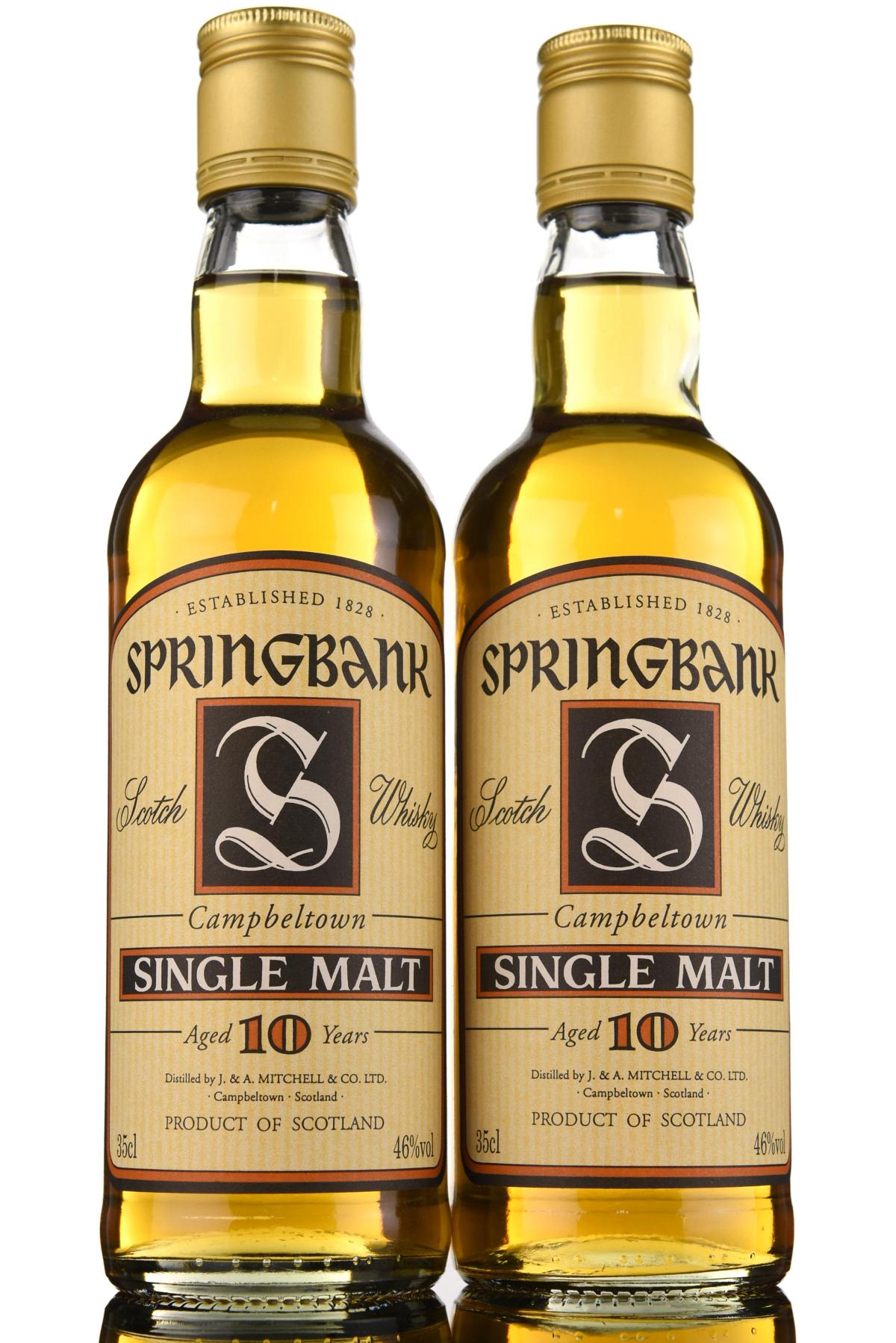 2 x Springbank 10 Year Old - 35cl