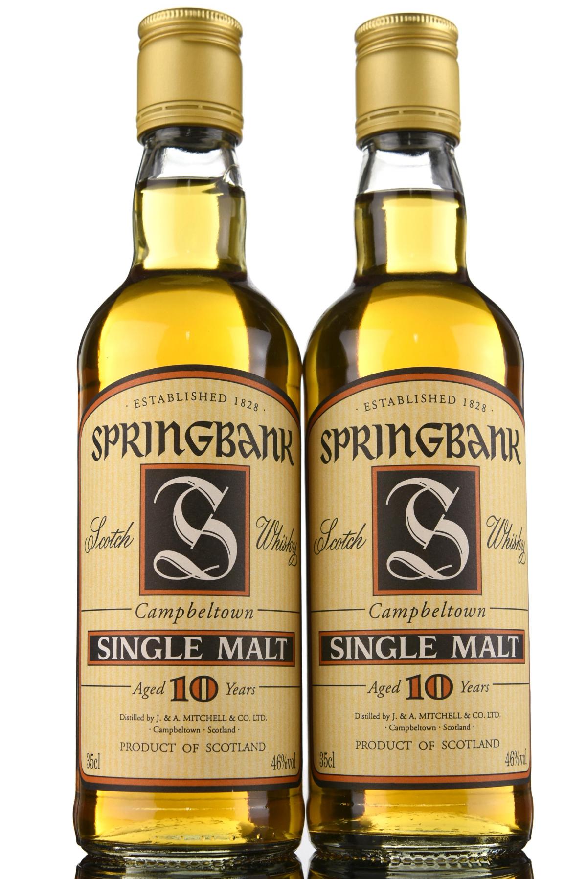 2 x Springbank 10 Year Old - 35cl