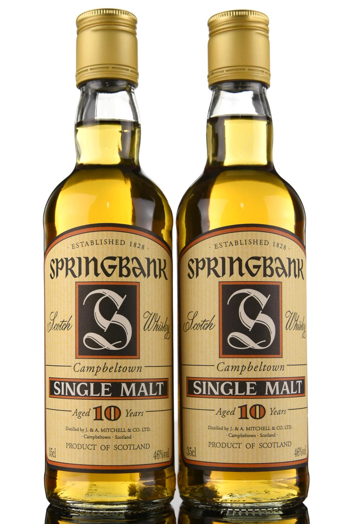 2 x Springbank 10 Year Old - 35cl