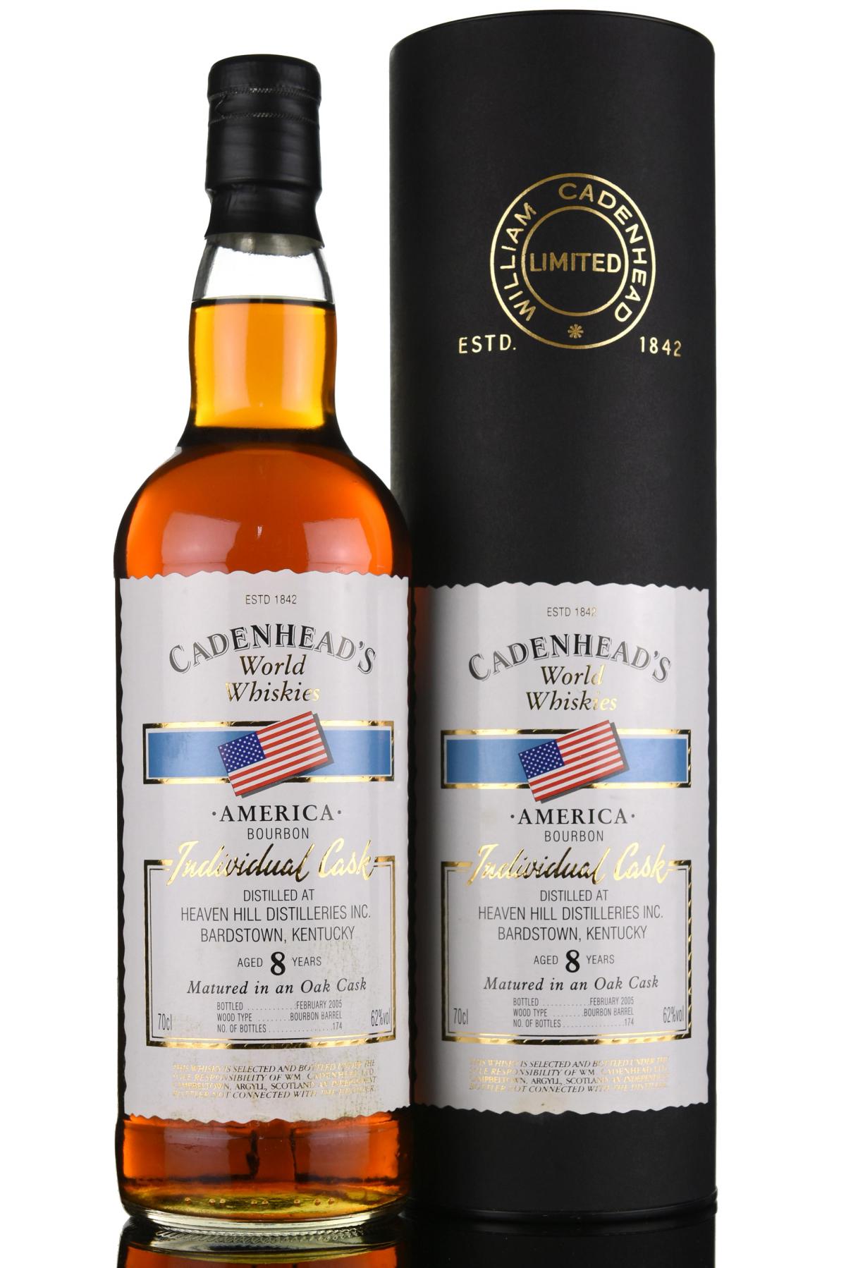 Heaven Hill 8 Year Old - Bourbon - Cadenheads World Whiskies