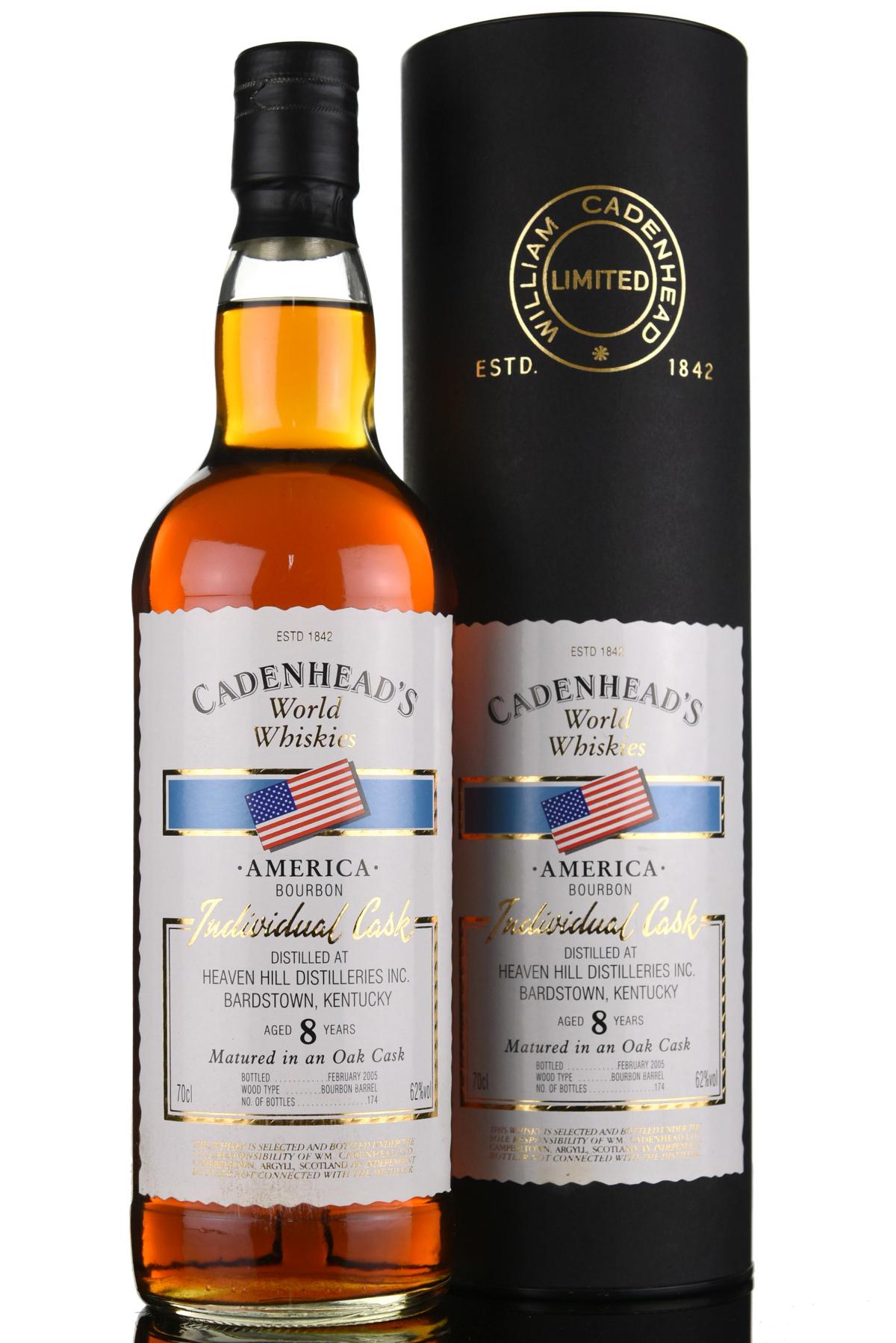 Heaven Hill 8 Year Old - Bourbon - Cadenheads World Whiskies