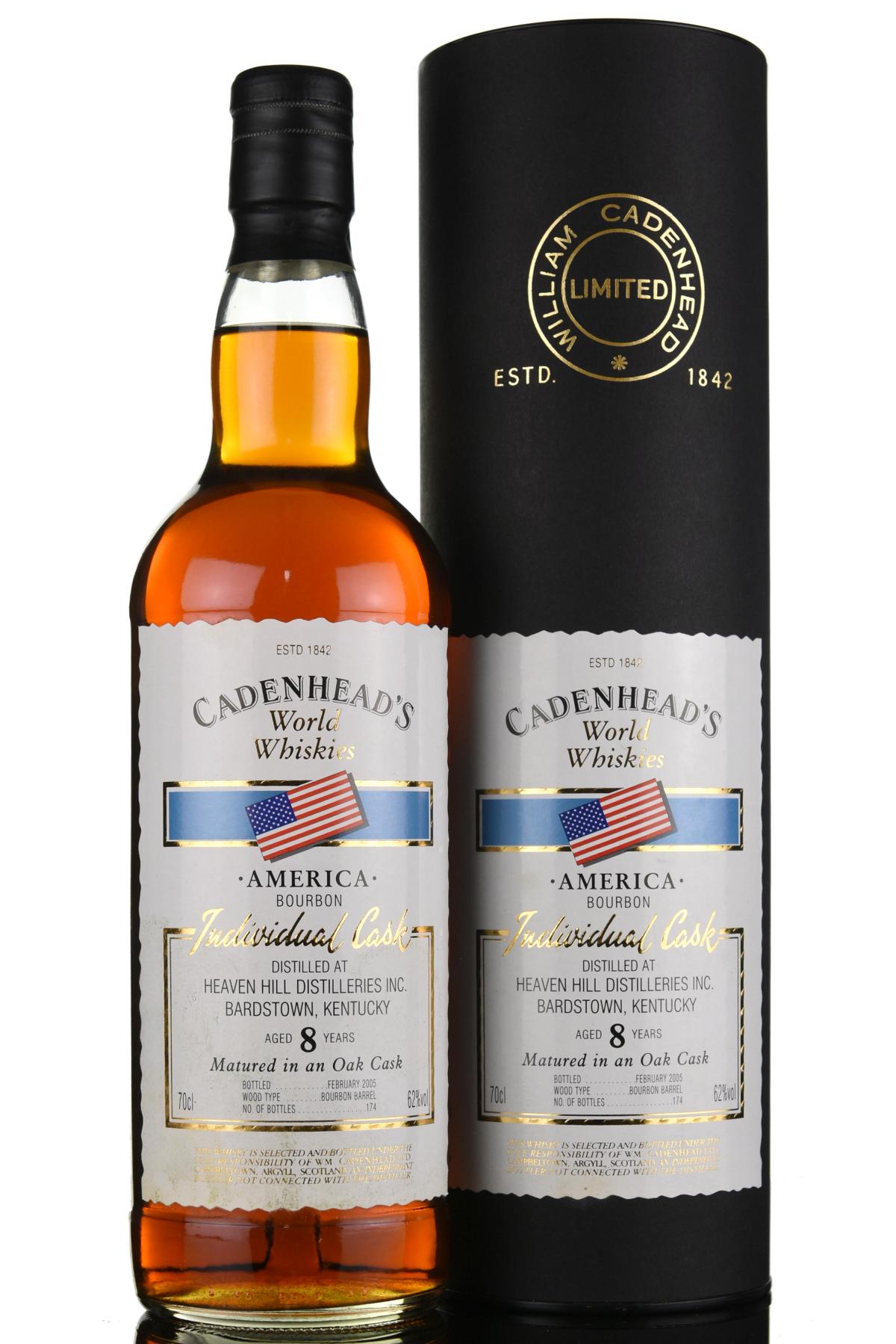 Heaven Hill 8 Year Old - Bourbon - Cadenheads World Whiskies