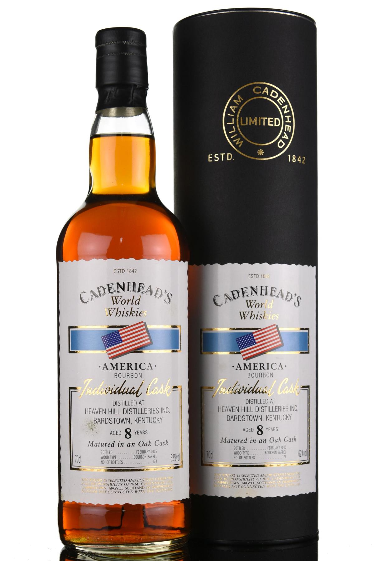 Heaven Hill 8 Year Old - Bourbon - Cadenheads World Whiskies