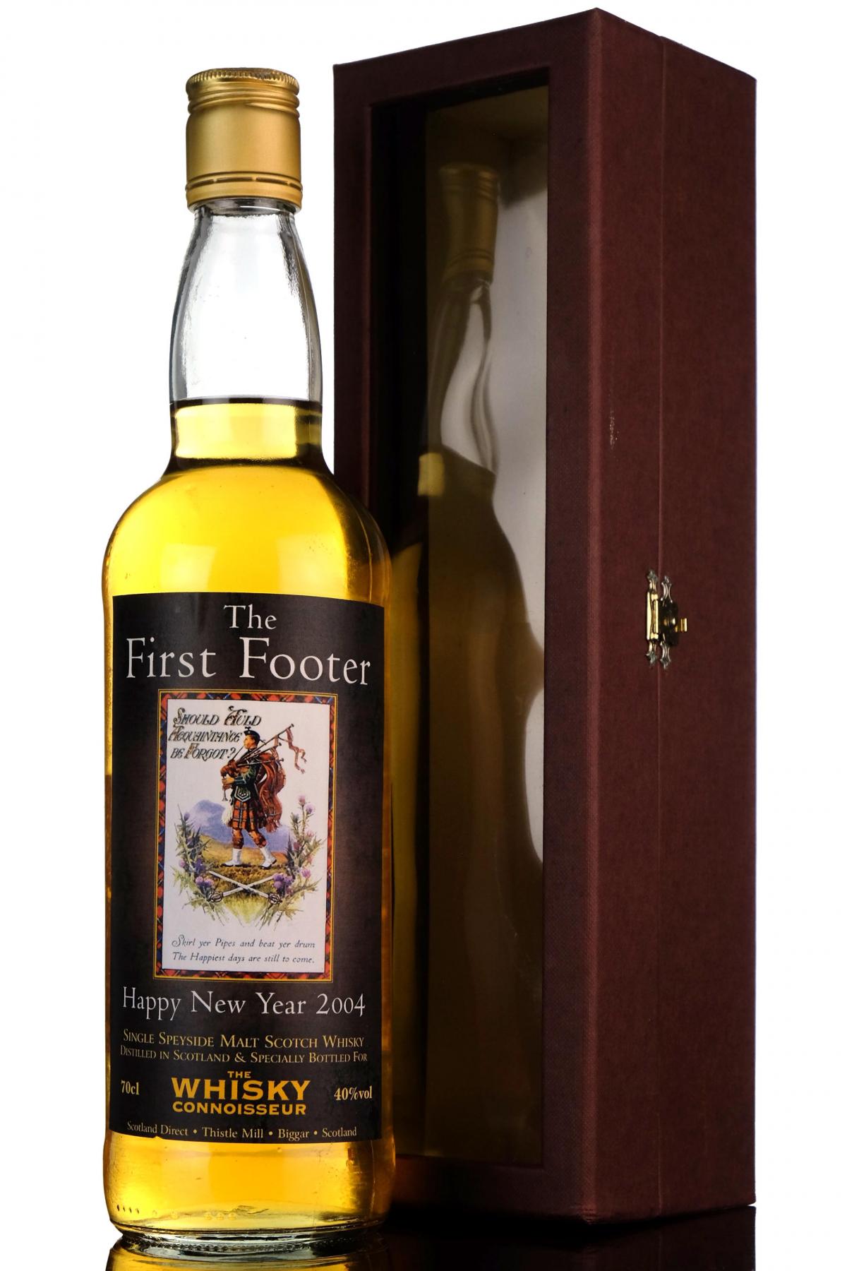 The First Footer - Happy New Year 2004 - The Whisky Connoisseur