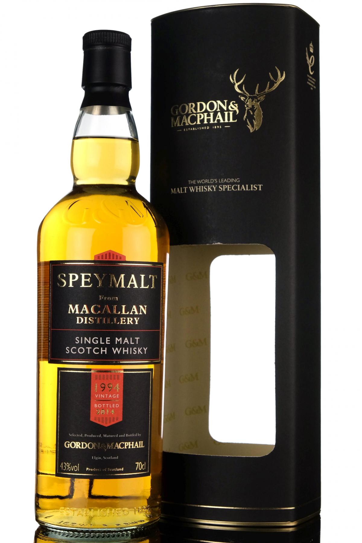 Macallan 1994-2014 - 20 Year Old - Speymalt