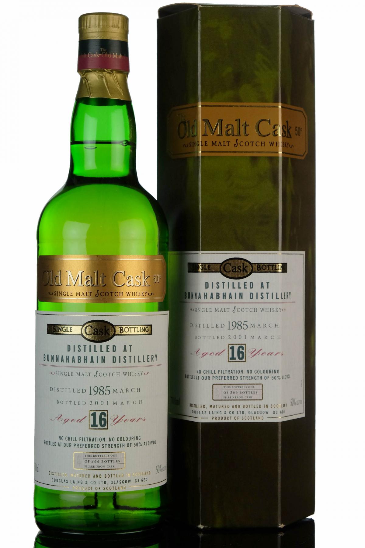 Bunnahabhain 1985-2001 - 16 Year Old - Douglas Laing - Old Malt Cask