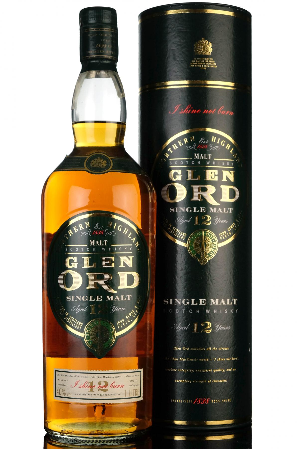 Glen Ord 12 Year Old - 1 Litre