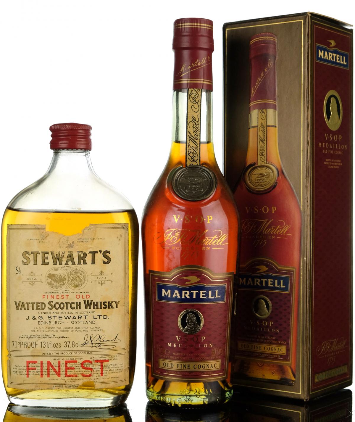 2 x Assorted Spirits - Half Bottles