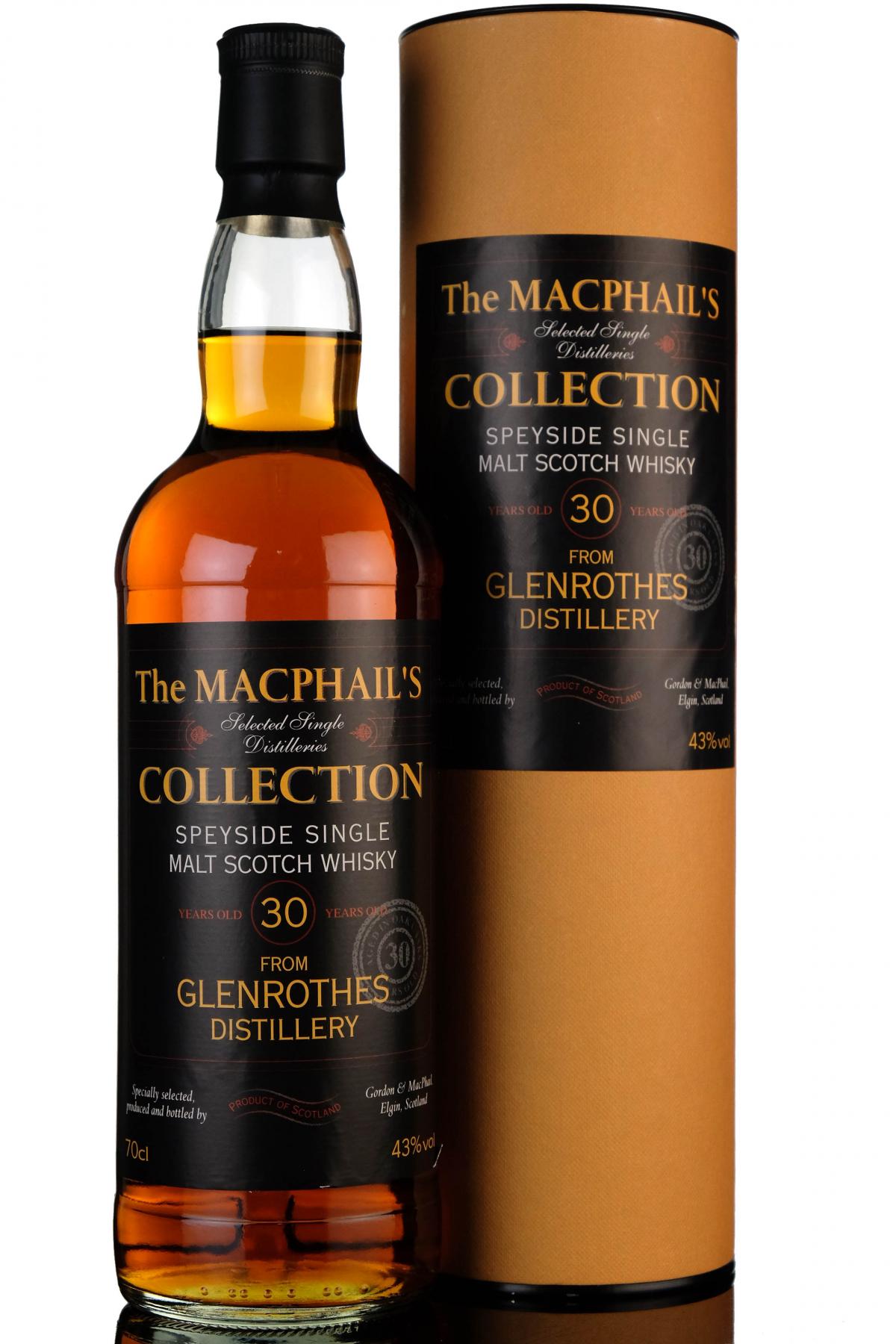Glenrothes 30 Year Old - MacPhails Collection