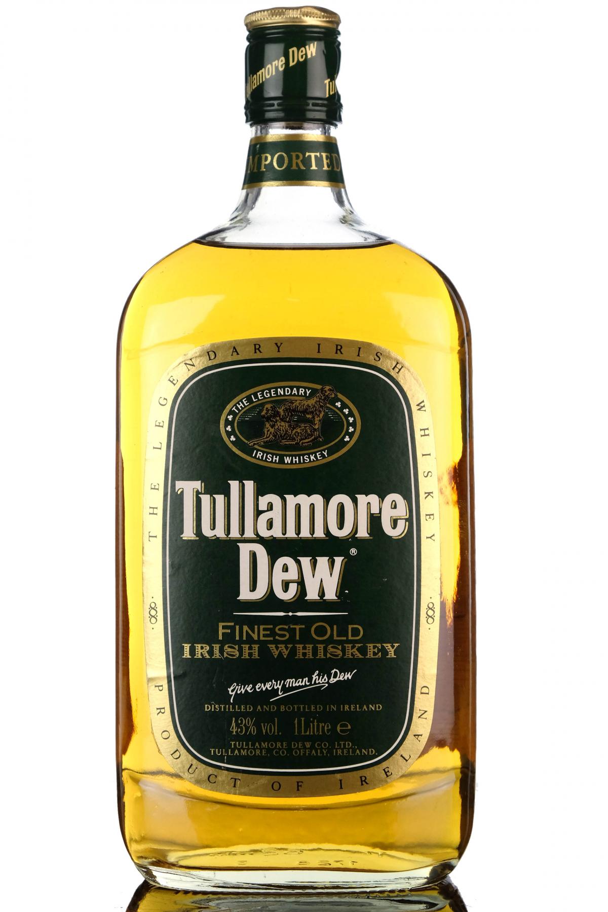 Tullamore Dew Irish Whiskey - 1 Litre