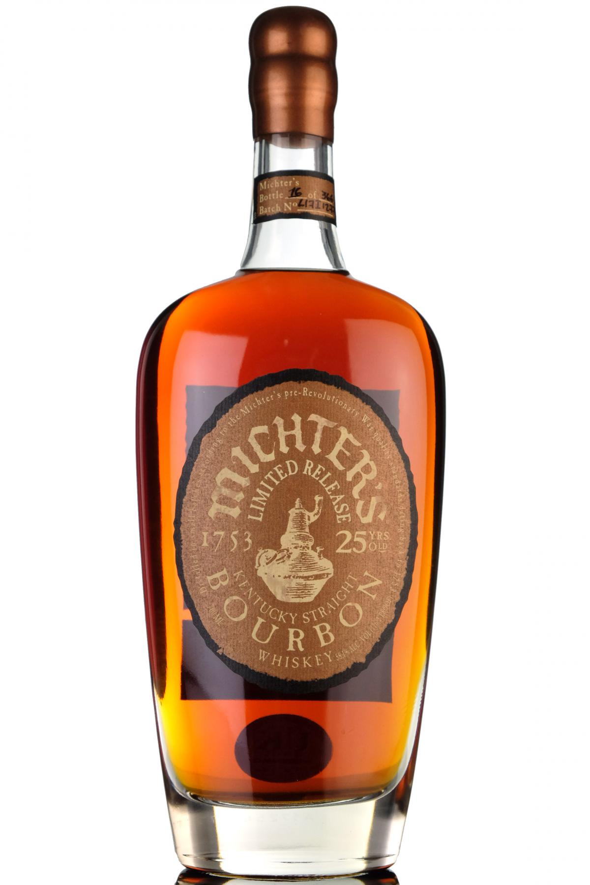 Michters 25 Year Old - Kentucky Straight Bourbon Whiskey