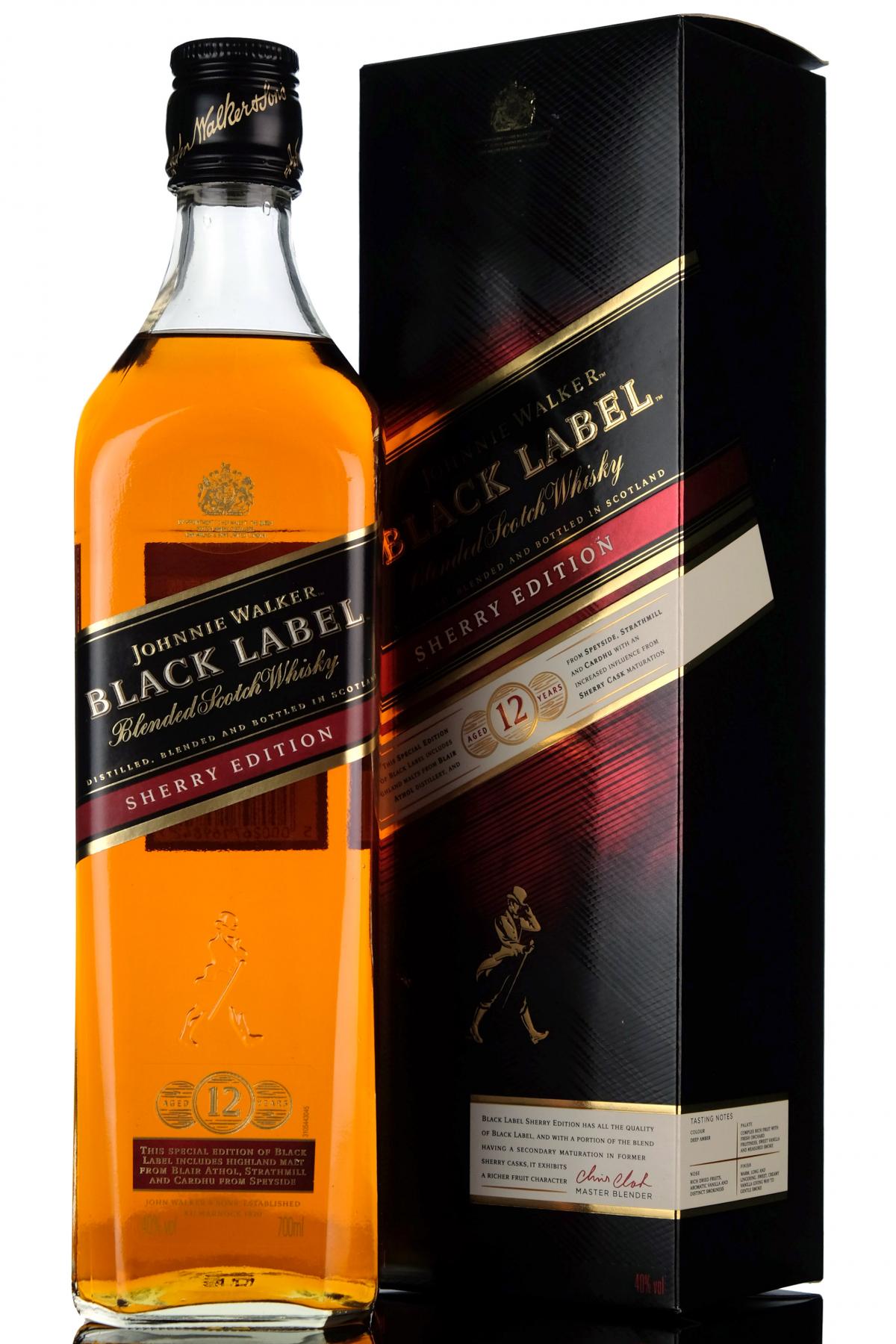 Johnnie Walker Black Label - Sherry Edition