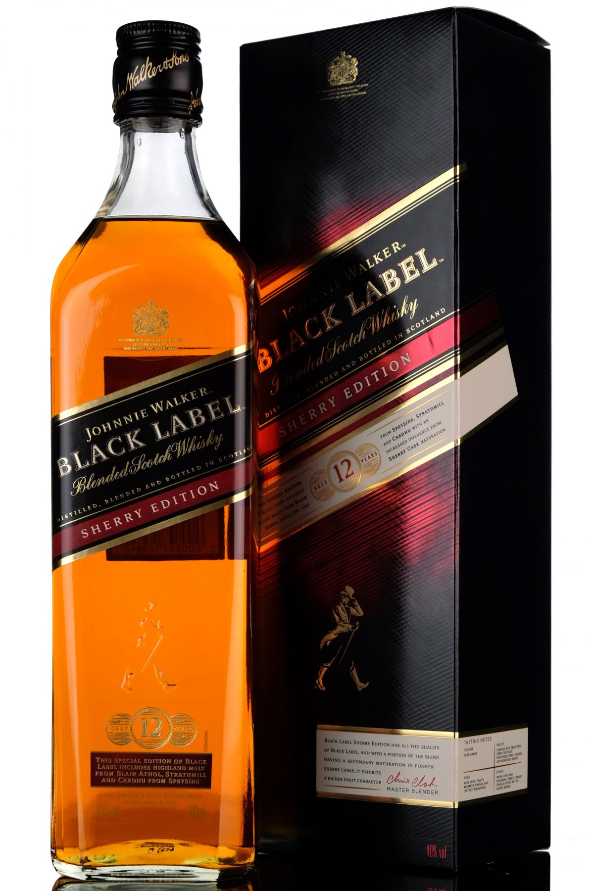 Johnnie Walker Black Label - Sherry Edition