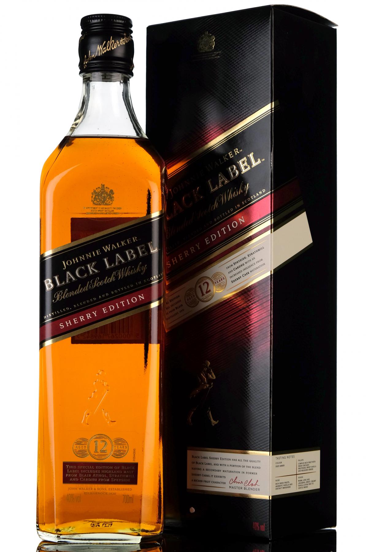 Johnnie Walker Black Label - Sherry Edition