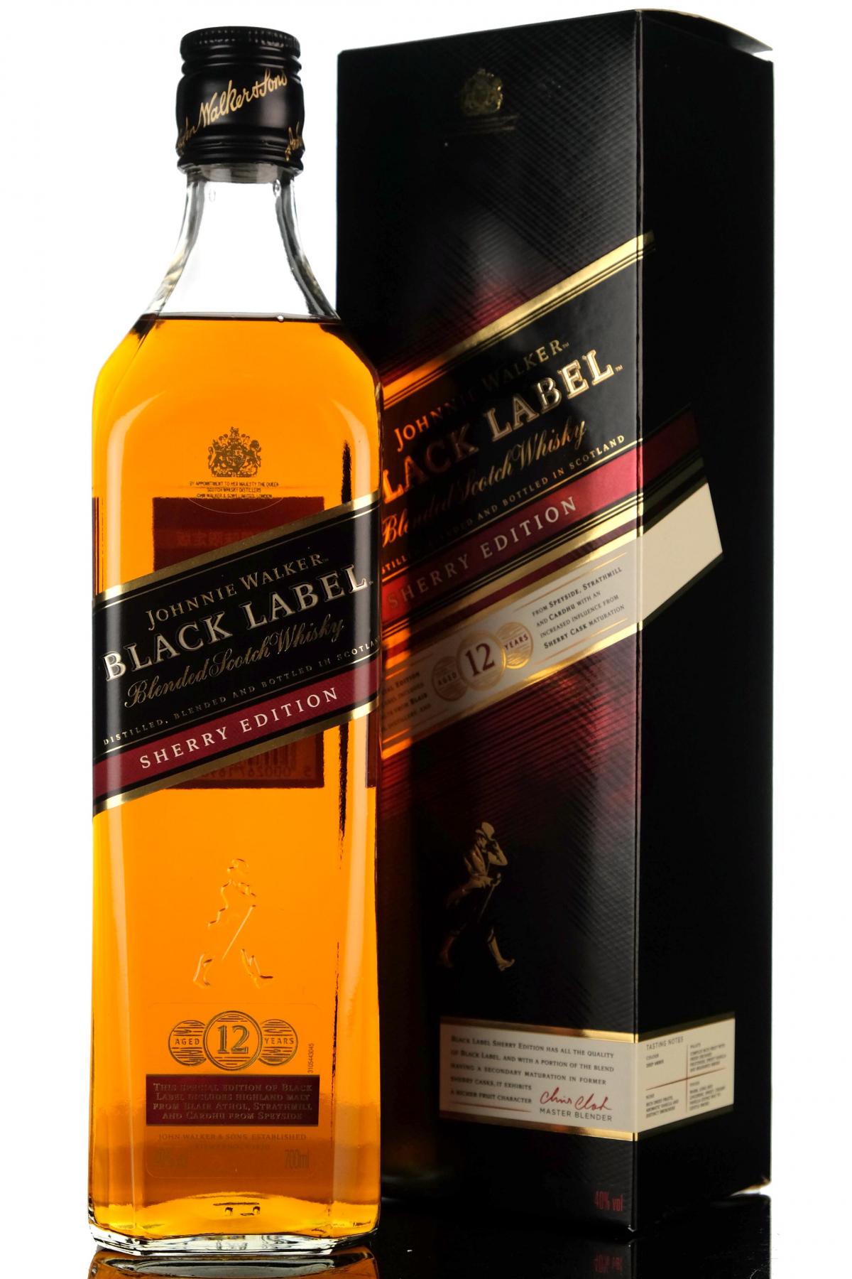 Johnnie Walker Black Label - Sherry Edition