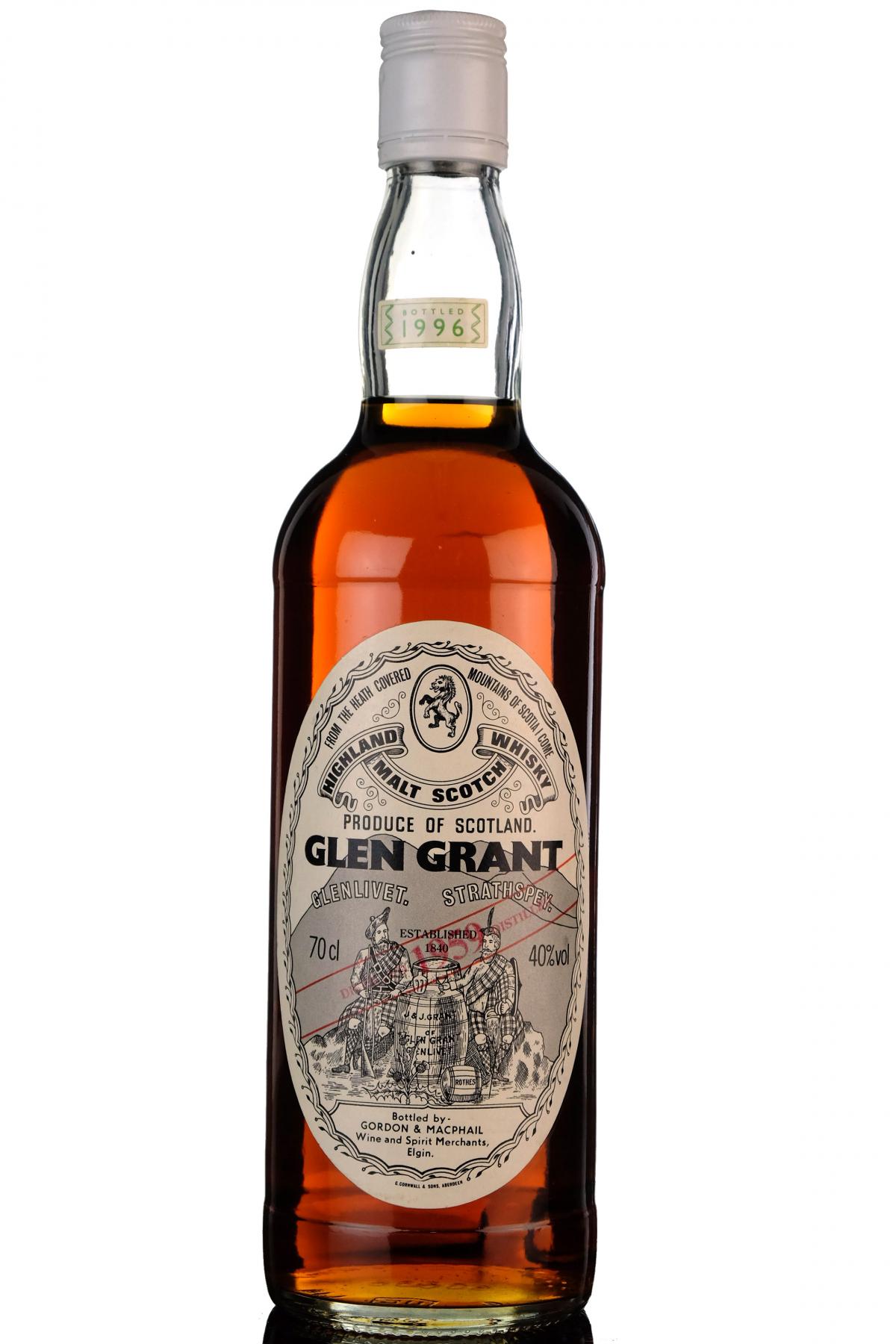 Glen Grant 1959-1996 - Gordon & MacPhail
