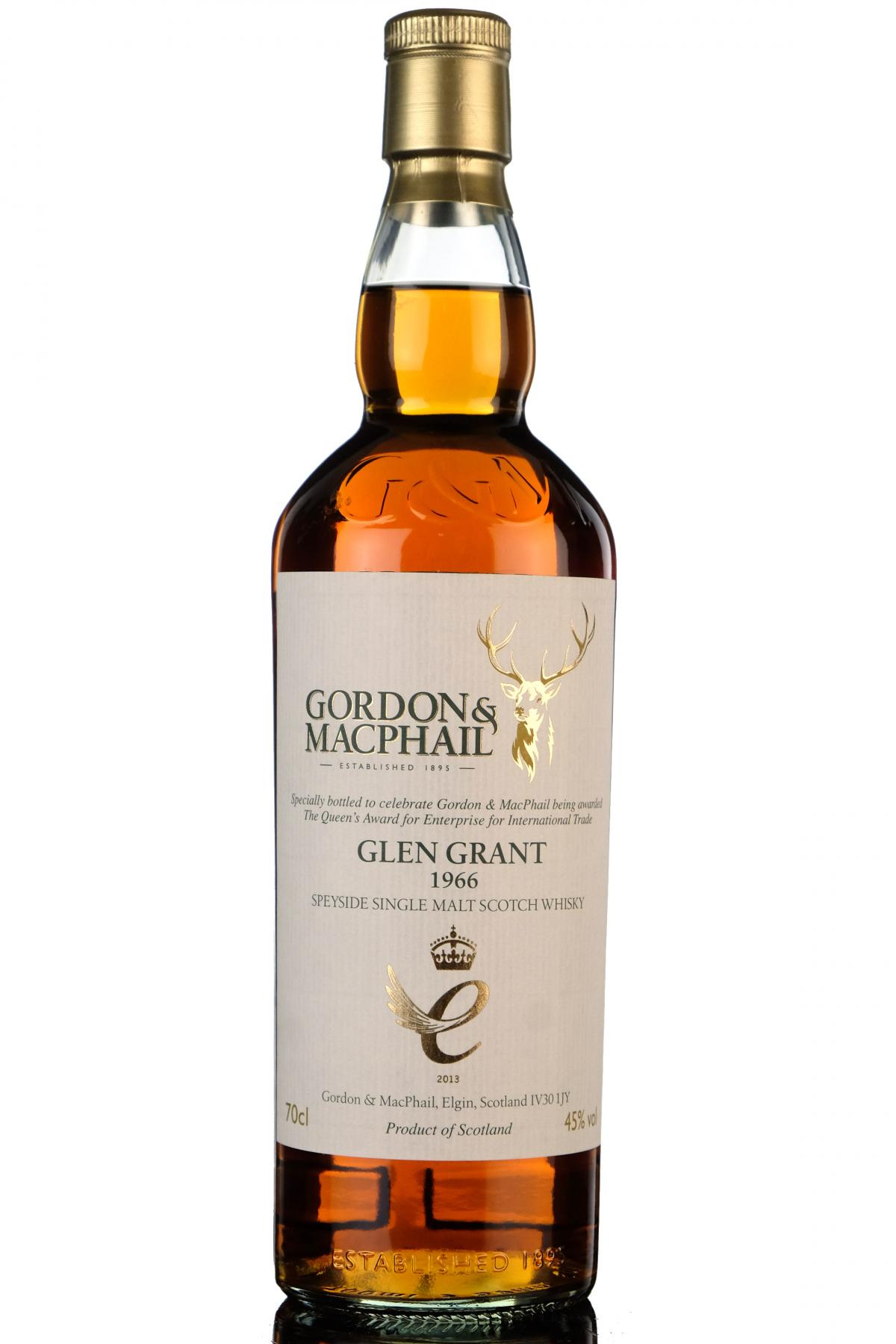 Glen Grant 1966-2013 - Gordon & Macphail - Staff Bottling