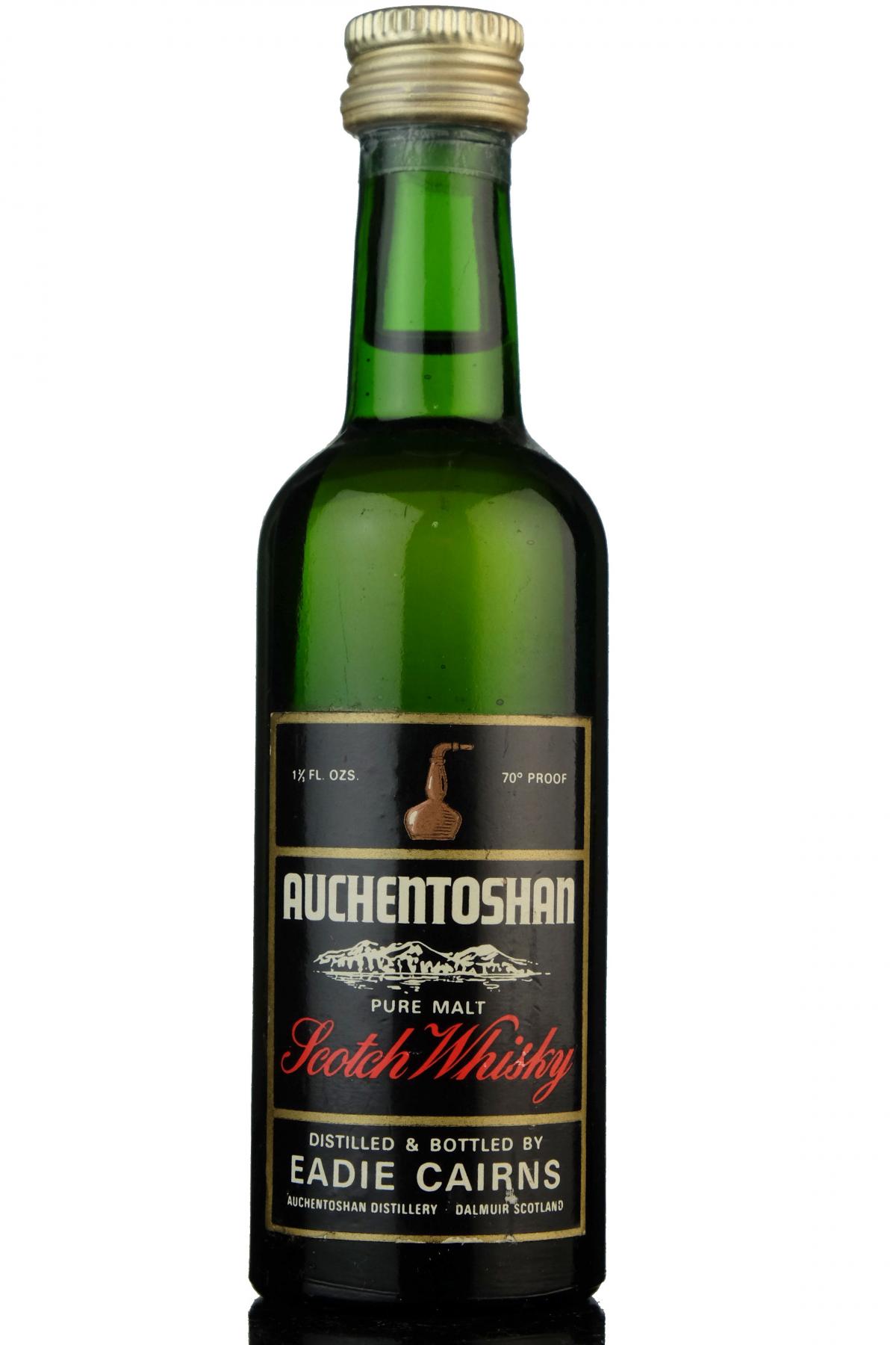 Auchentoshan 70 Proof Pure Malt Miniature