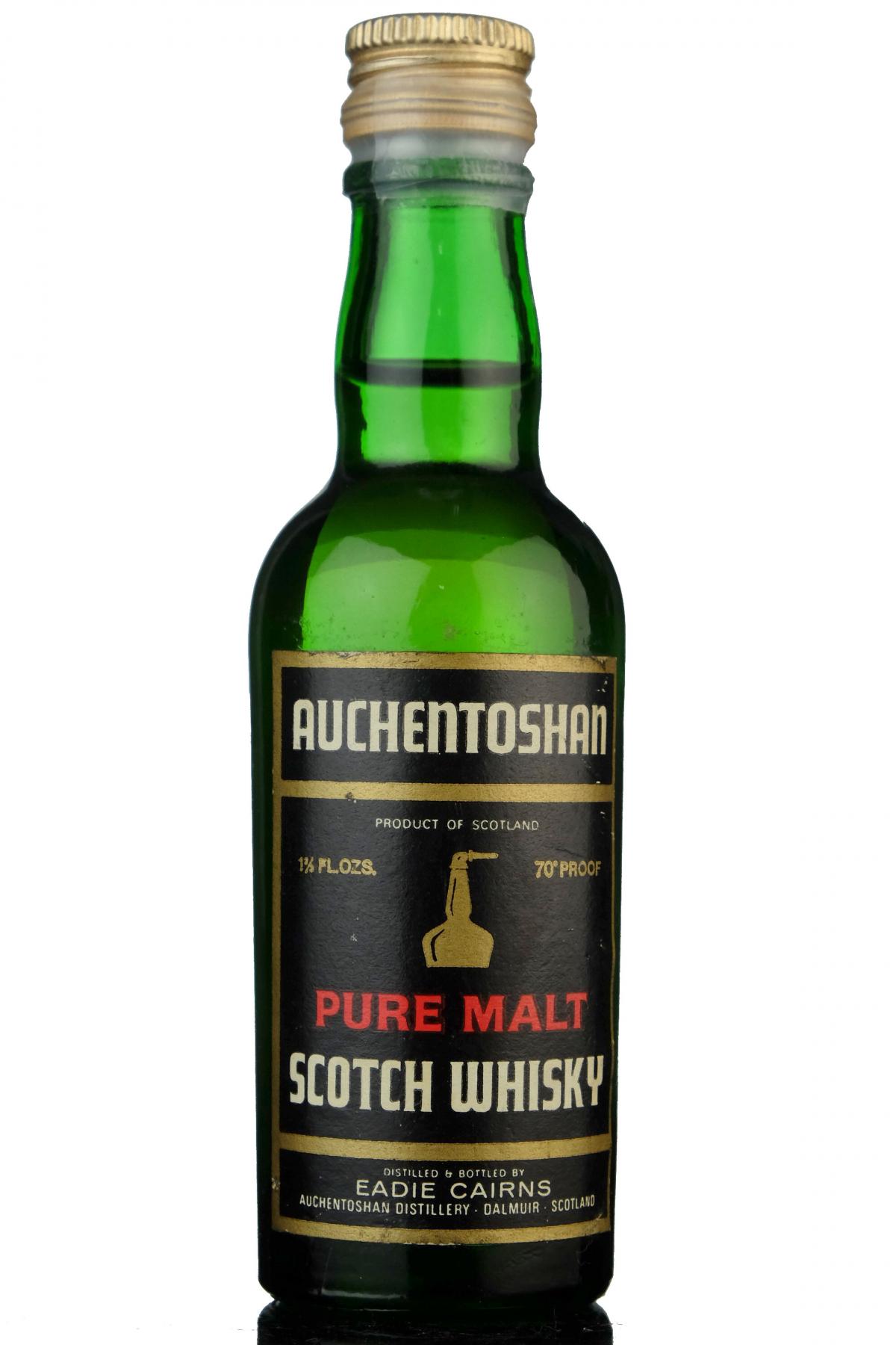 Auchentoshan 70 Proof Pure Malt Miniature
