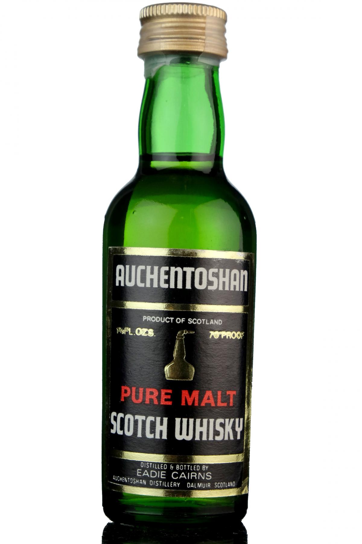 Auchentoshan 70 Proof Pure Malt Miniature