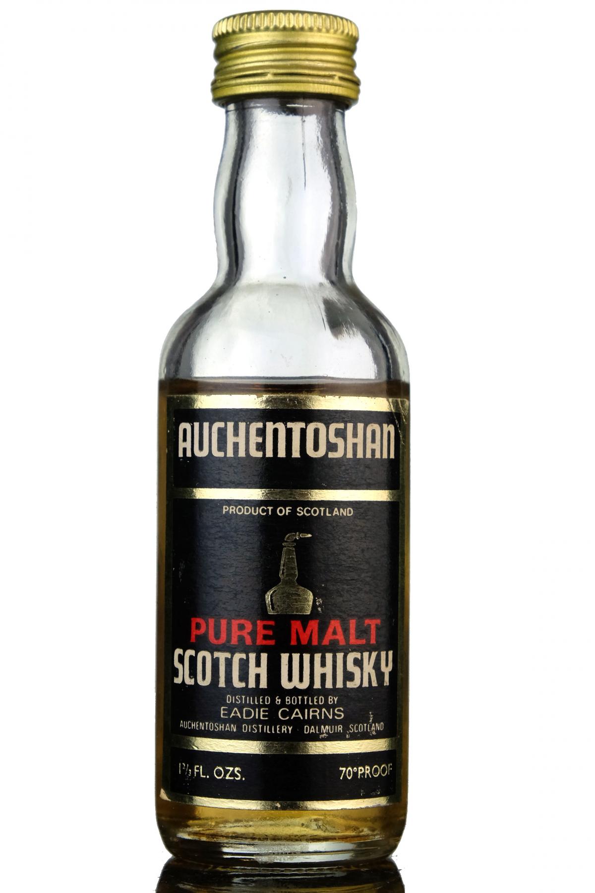 Auchentoshan 70 Proof Pure Malt Miniature