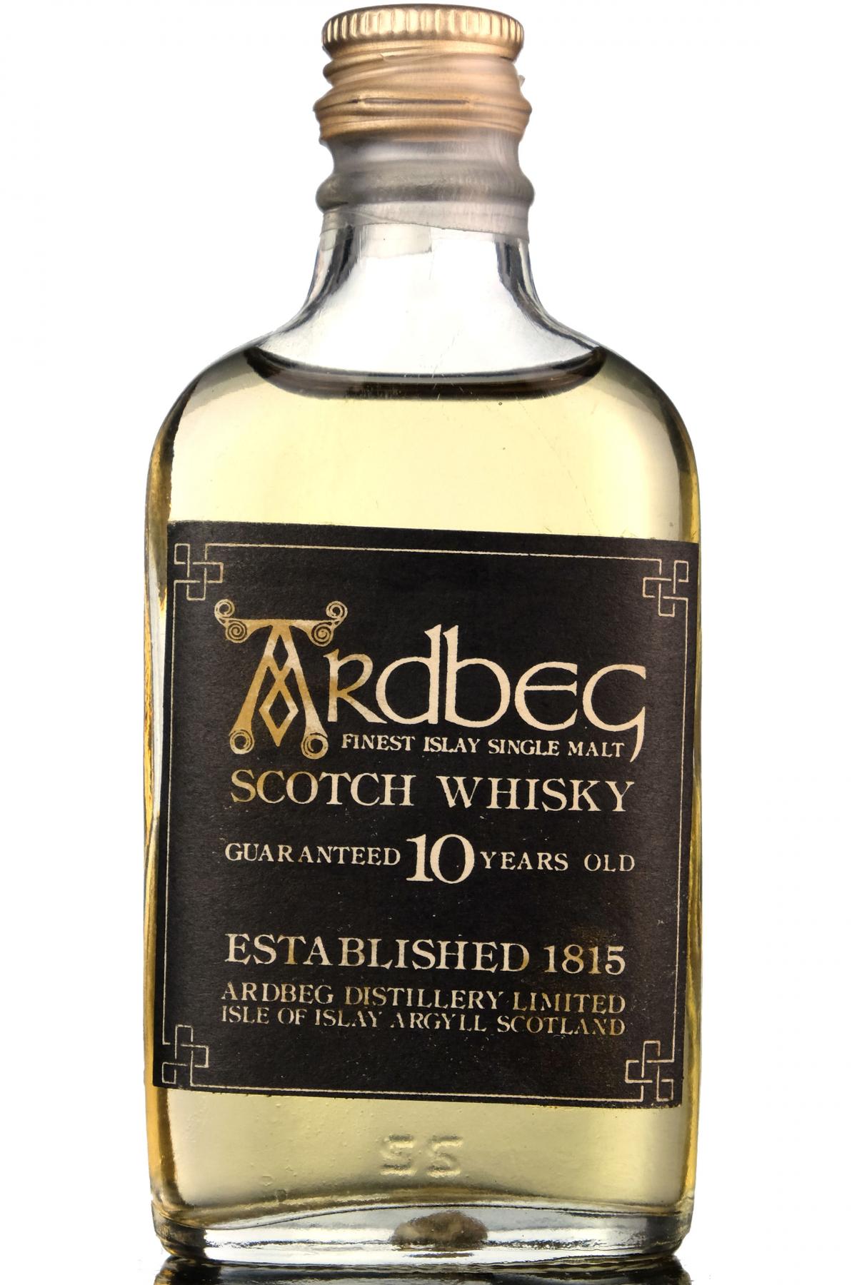 Ardbeg Guaranteed 10 Year Old Miniature