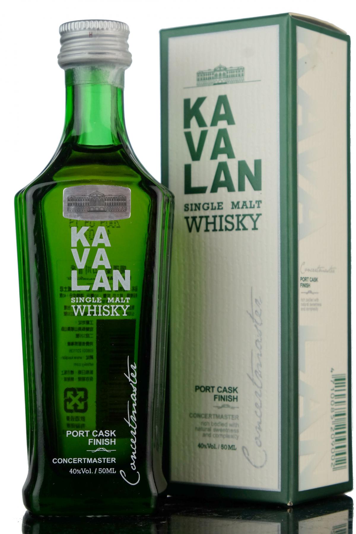 Kavalan Port Cask Finish Miniature