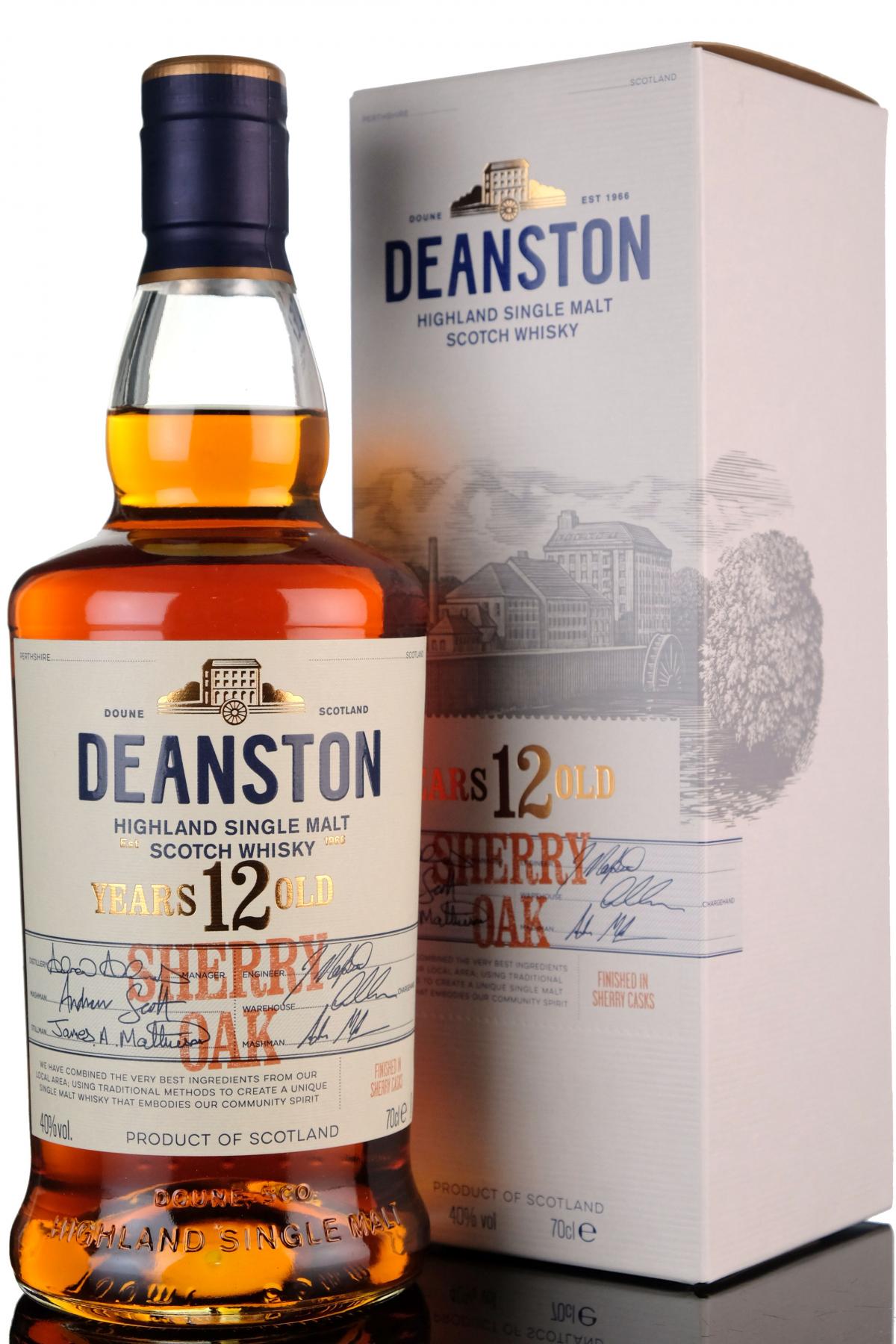 Deanston 12 Year Old - Sherry Cask
