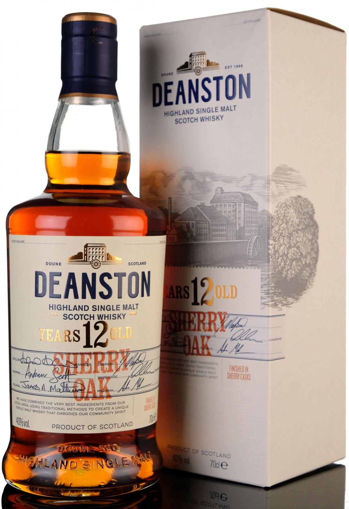 Deanston 12 Year Old - Sherry Cask