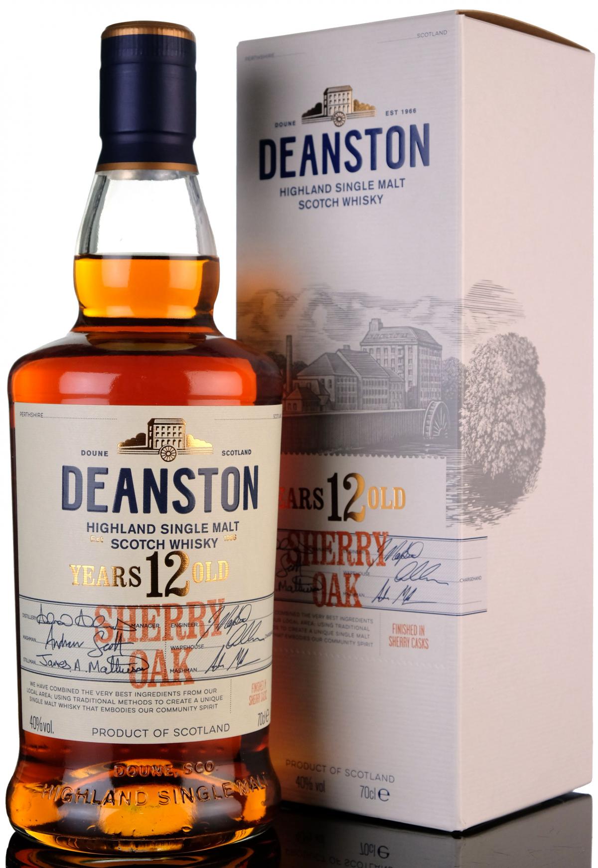 Deanston 12 Year Old - Sherry Cask