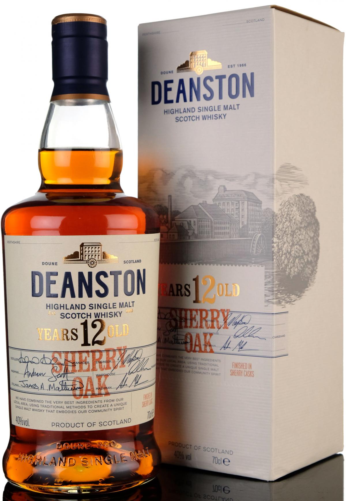 Deanston 12 Year Old - Sherry Cask