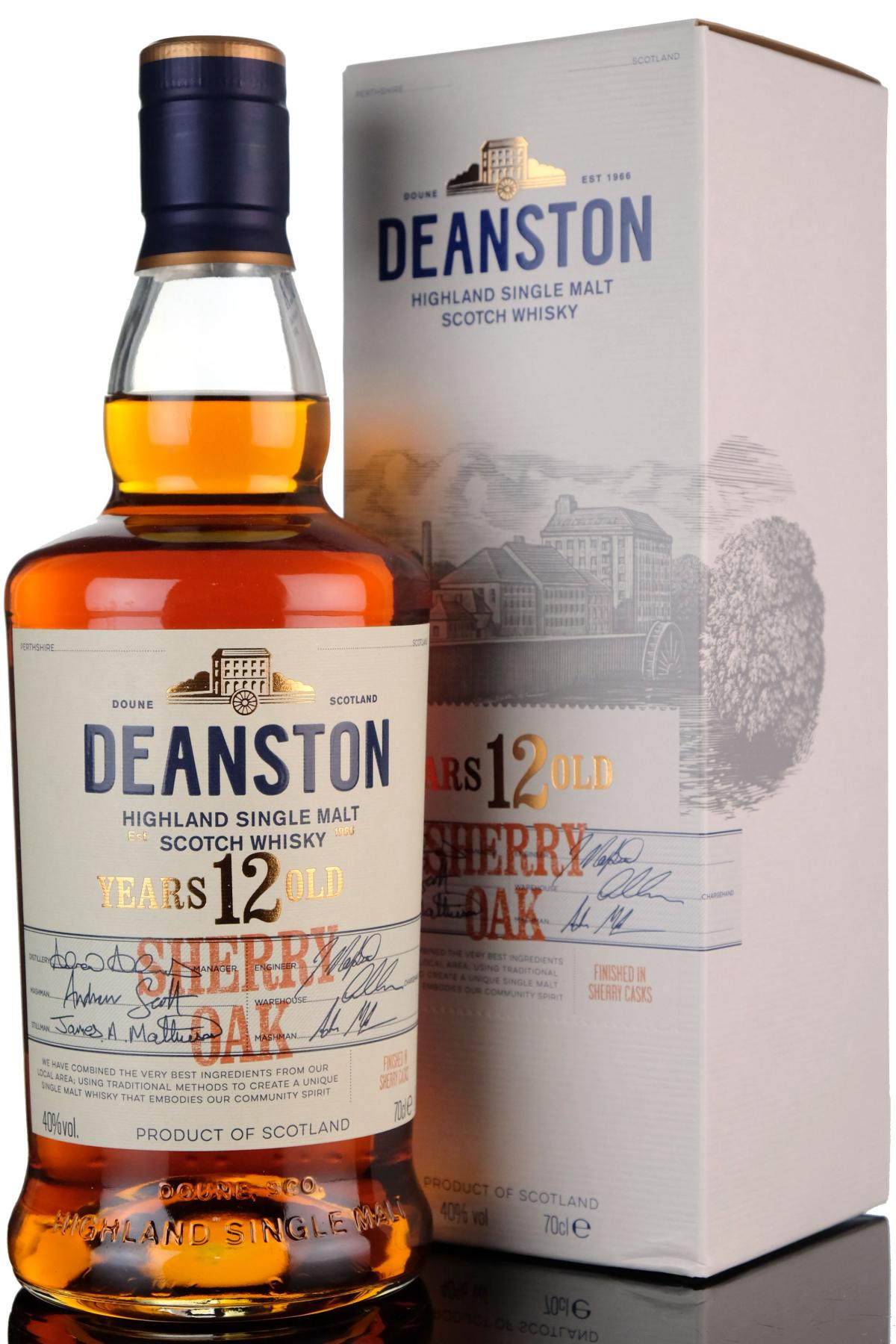 Deanston 12 Year Old - Sherry Cask