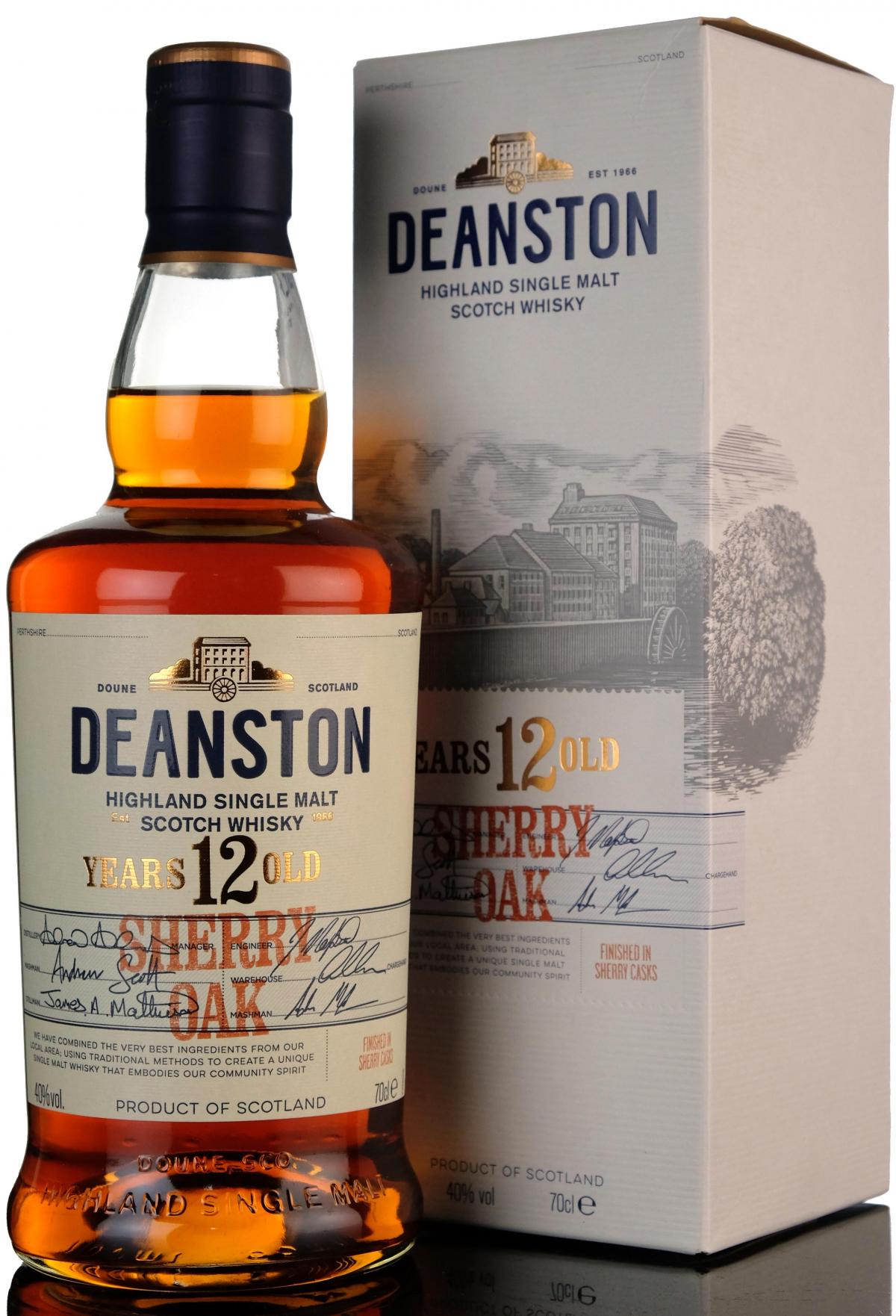 Deanston 12 Year Old - Sherry Cask