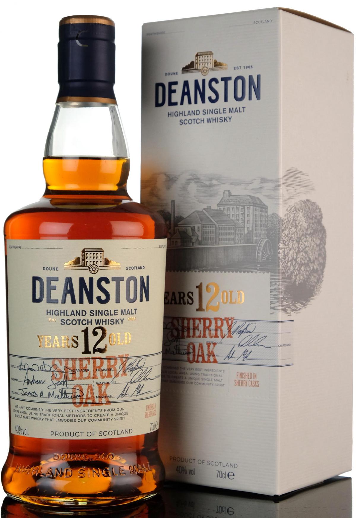 Deanston 12 Year Old - Sherry Cask