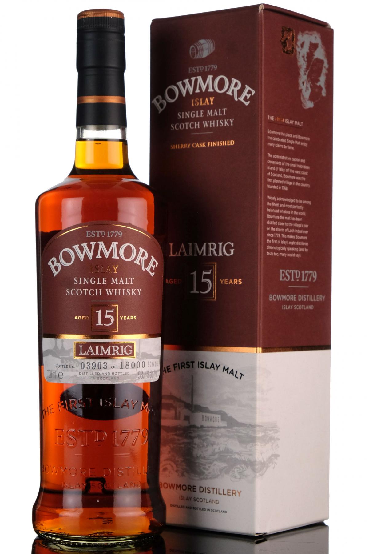 Bowmore 15 Years Old - Laimrig