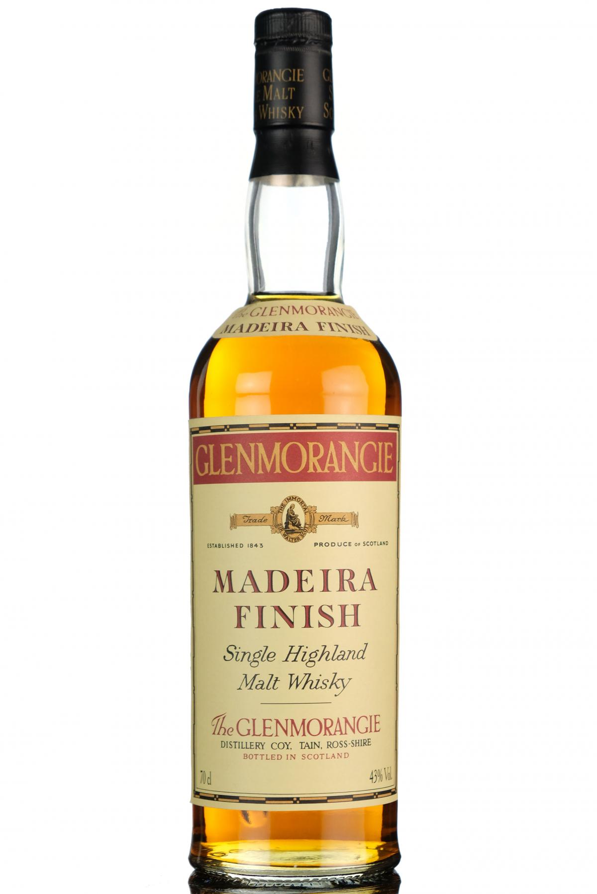 Glenmorangie Madeira Wood Finish - Early 1990s