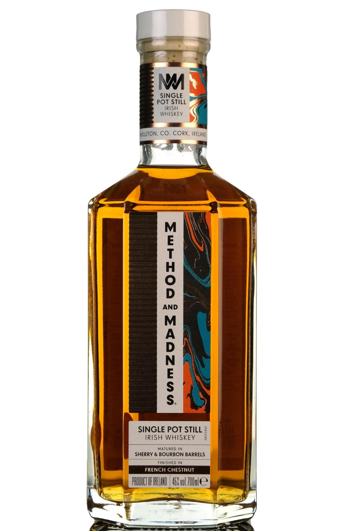 Method and Madness - French chestnut - Midleton Single Pot Still - Irish Whiskey