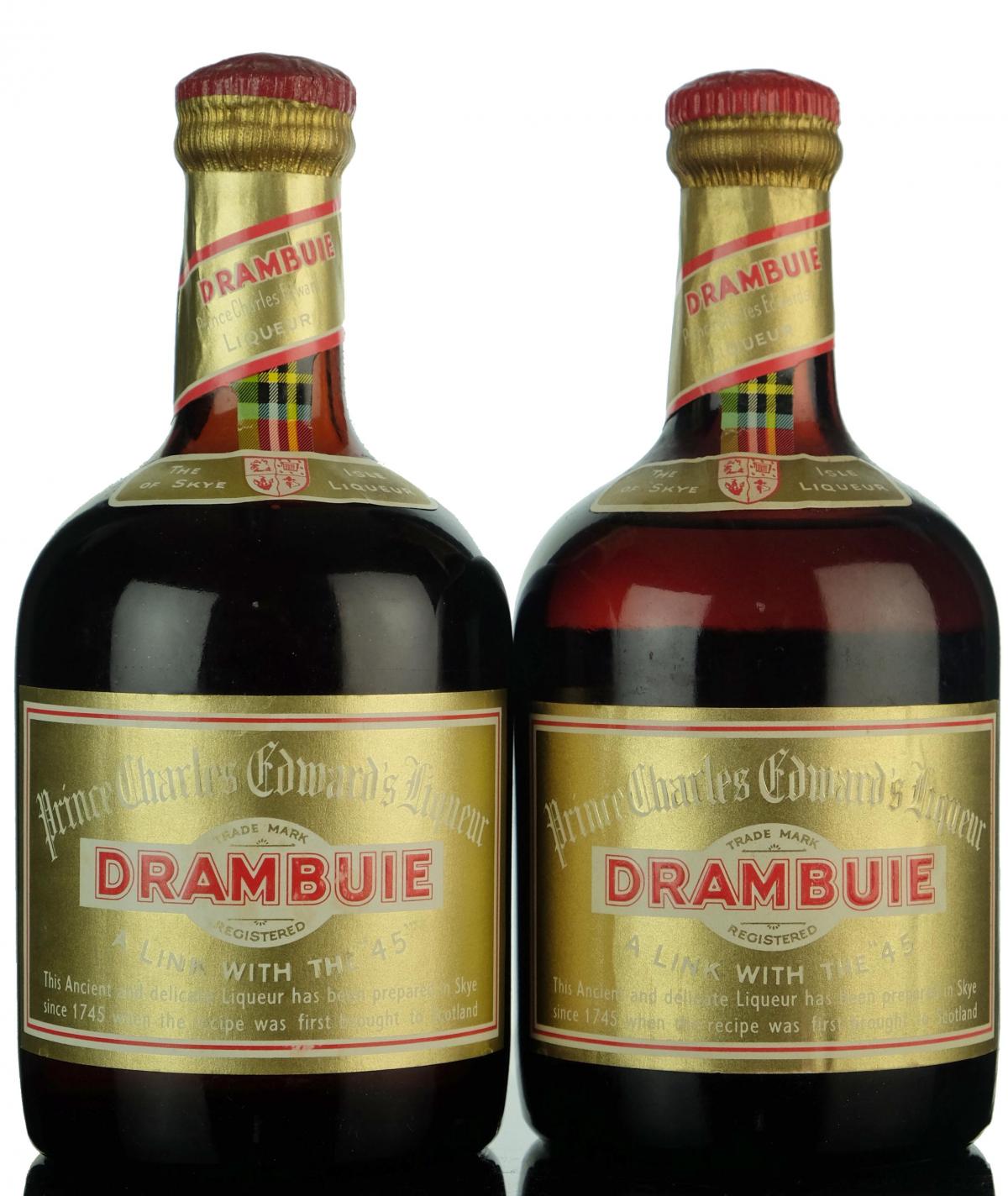 2 x Drambuie Liqueur - 1970s