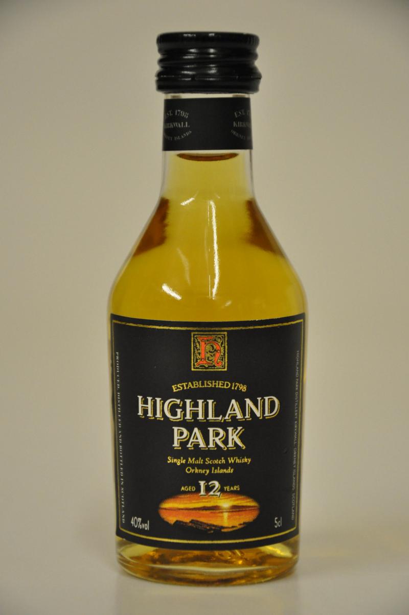 Highland Park 12 Year Old Miniature